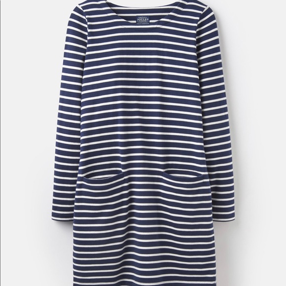 Joules QUINN SIMPLE TUNIC WITH FRONT POCKETS - Picture 3 of 5